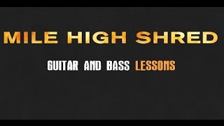 Guitar String Bending Lessons 1 - 5