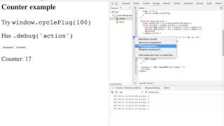 print fold using conditional breakpoint