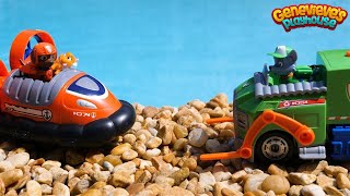 Paw Patrol Toy Learning Video for Kids - Adventure Bay Rescue Mission: Missing Cats & Everest!