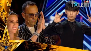 Un mentalista gana el PASE DE ORO tras su rechazo en China | Audiciones 4 | Got Talent España 2021
