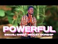 BEST AND POWERFUL SWAHILI WORSHIP: BABA, MIMI NINAKUABUDU ,MBELE ZAKO NINAINAMA -MC DERRICK