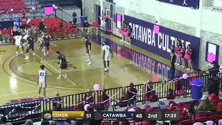 2025 Coker vs Catawba - Men's | SAC Highlights