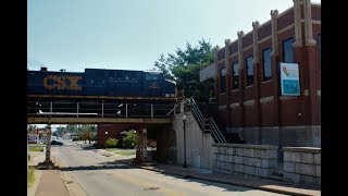 CSX Trains on the CSX Henderson Subdivision - Sept. 10, 2019