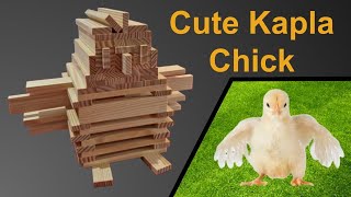 Building Kapla Chick DIY - Kapla Blocks Crafts for Kids