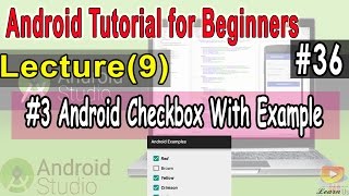 📱Android Tutorial for Beginners📱Checkbox with Example_2 #36❤