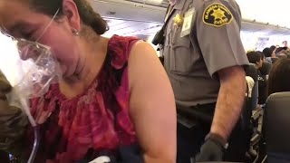 Raw Video: Scene Inside Aeromexico Plane Delayed for Hours On Tarmac At OAK