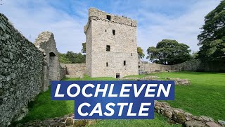 LOCHLEVEN CASTLE - The Place Mary Queen of Scots was Imprisoned - Scotland Walking Tour | 4K | 60FPS