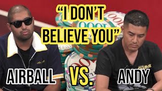 ANDY WITH A HERO CALL - NIK AIRBALL VS ANDYSTACKSPOKER