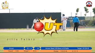 2 nd innings | ASN Sports Academy | Arrowz vs Dr's XI | T20 Semi Finals | UAE 02.06.24