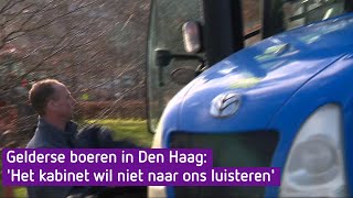 De boeren zijn gearriveerd op het Koekamp in Den Haag