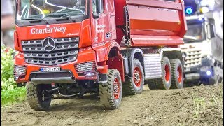 Incredible RC Trucks, Tractors and heavy Machines work hard!