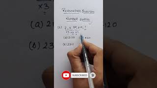 Reasoning Question | Number Series | SSC (CGL) Reasoning Question, Maths tricks #shorts #mathstrick