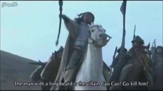 Cao Cao Gets Almost Killed by Ma Chao - Three Kingdoms (2010)