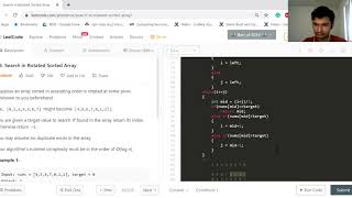 LeetCode- 33. Search in Rotated Sorted Array