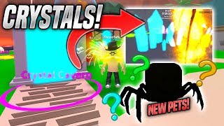 new mythical crystal update codes area in roblox mining