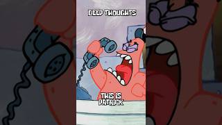 patrick's deepest thoughts 💭 | spongebob #shorts