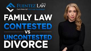Contested vs. Uncontested Divorce - Which option should you choose and what is the main difference?