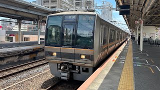 【GTO】JR西日本　207系1000番台T13編成＋207系1000番台S27編成　A普通　高槻行き　兵庫にて