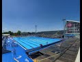 Swimming pool construction timelapse - European Aquatics Championships 2024 in Belgrade