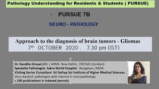 Pursue 7B  (Uploaded): Neuropathology- Approach to the diagnosis of brain tumors - Gliomas