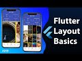 Flutter Layout Basics: Row, Column, Stack, Expanded, Container, ListView, GridView