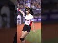 李珠珢也是會笑場的32撞 이주은 李珠珢 leejueun kiatigers kia타이거즈 kpop taipeidome fubonangels 富邦悍將