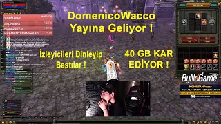 BYENT0 - Ard Arda İtem Basıyor DomenicoWacco Yayına Geliyor ! | Knight Online