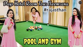 #Days Hotel In Neemrana Full Tour Vlog || Best Hotel in #neemrana #rajasthan #niit #ruksanaexpress