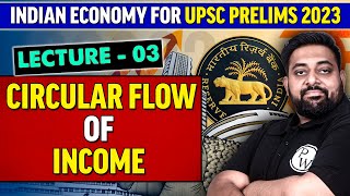 Circular flow of Income | Indian Economy Series for UPSC Prelims 2023 | UPSC Wallah