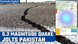 Pakistan: 5.2 magnitude earthquake strikes Khyber Pakhtunkhwa, tremors felt in J&K | Oneindia News