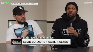 Caitlin Clark Reacts, Kevin Durant Says She Was The Best Player In Country When He Watched Her Live!