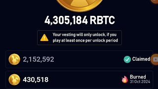 Claim your vesting rocky rabbit coins- How to play IQ games,  unlock, claim \u0026 withdraw your coins