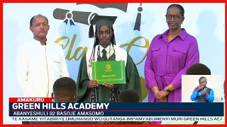 Madamu Jeannette Kagame yasabye abarangije muri Green Hills Academy kuba ingirakamaro