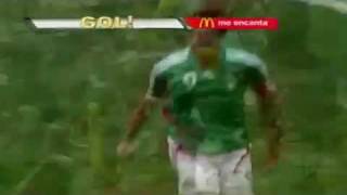 Mexico vs Costa Rica - Jared Borgetti Goal [Gold Cup 2007]