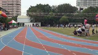 【橋中校運賽事】國三男100m決賽│橋頭國中第69屆校慶運動大會