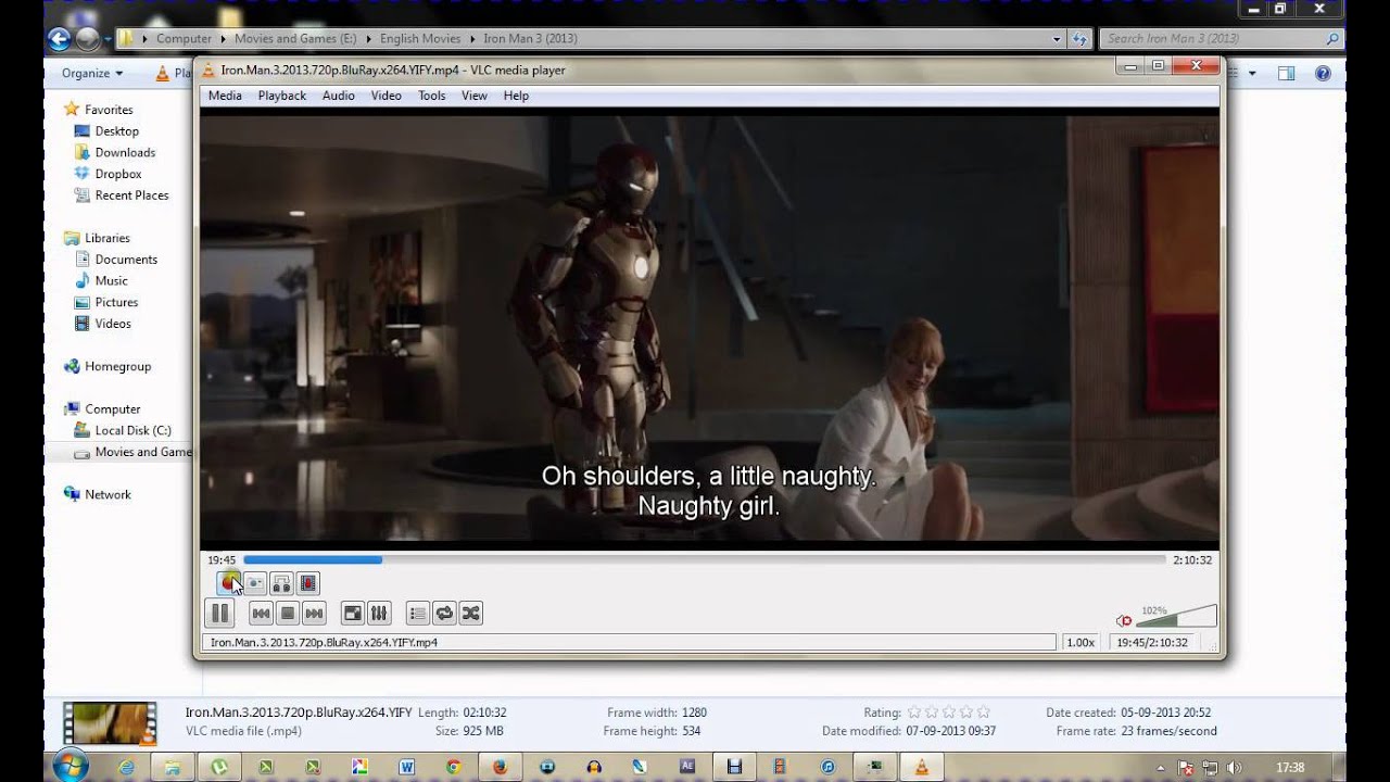 How To Record A Short Clip In Vlc Media Player With Same Resolution