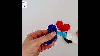 Paper Flower | Paper Craft | Ytshorts | Shorts | YouTube Short Videos | Diary Of Art