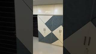 Before And After wardrobe design at Ghatkopar