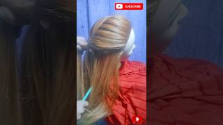 easy and simple hairstyle||open hair tutorial#viral#trending #shortsvideo#hairdo #threesisterstyles