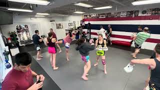 Boss Adult Co-Ed MuayThai Class: Hitting the Pads