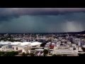 Time lapse Brisbane thunderstorm 06/01/2014