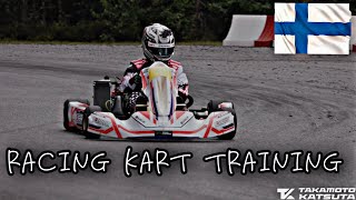 【Racing Kart】レーシングカートでのトレーニング映像をPVっぽく編集しただけの映像 in Finland【ラリードライバー】