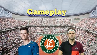 H. Hurkacz vs G. Dimitrov [RG 24]| Round 4 | AO Tennis 2 Gameplay #aotennis2 #AO2