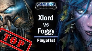 ► WarCraft 3: Xlord (UD) vs. Foggy (NE) - Endgame Gear Masters Playoffs