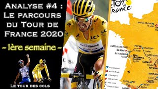 ANALYSE #4 : LE PARCOURS DU TDF 2020 - UNE PREMIÈRE SEMAINE MONTAGNEUSE