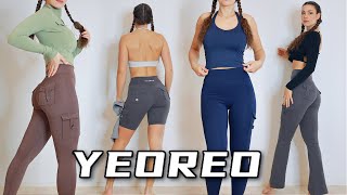 YEOREO Cargo Activewear collection Review Try on!