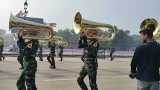 Indonesia Army Rehearsing for Republic Day With Indian Army ✊🤝