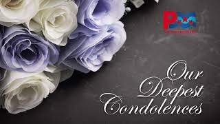 Our deepest condolences