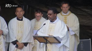 Messe de 10h à Lourdes du 13 septembre 2024