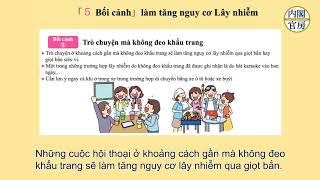 “5 Bối cảnh” làm tăng nguy cơ Lây nhiễm 「5つの場面」ベトナム語バージョン